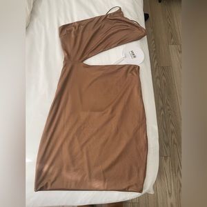 Asymmetrical Mini Dress